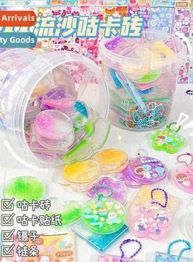 Shaped Quicksilver Guca Tile Set DIY Mahjong Guca Tray Kids