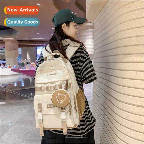 Schoolbag female new large-capacy shoulder bag lightweight l