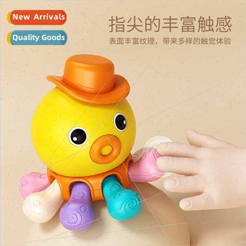 Children toys cute fun finger octopus educational rotating p