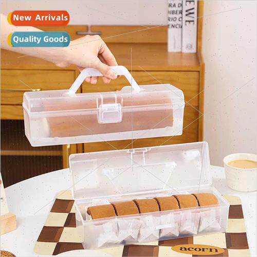 Sealed Crisper Cake Roll Organizer Plastic Rectangular Noodl