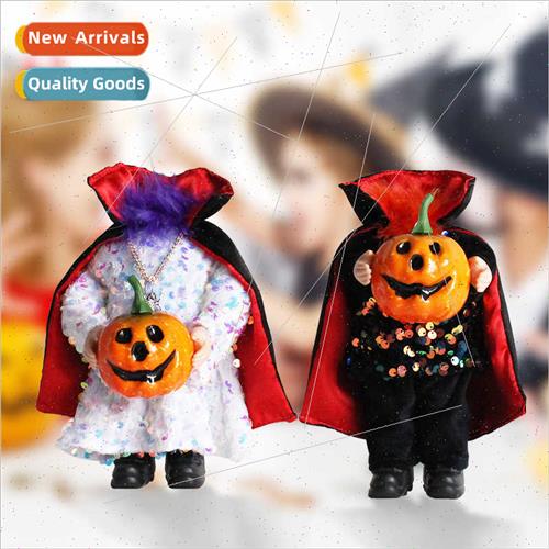 Halloween headless pumpkin doll ghost festival trickster dol
