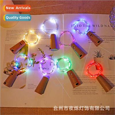 LED Copper Wire ght Wine Bottle Cork ght AG13 Button Battery