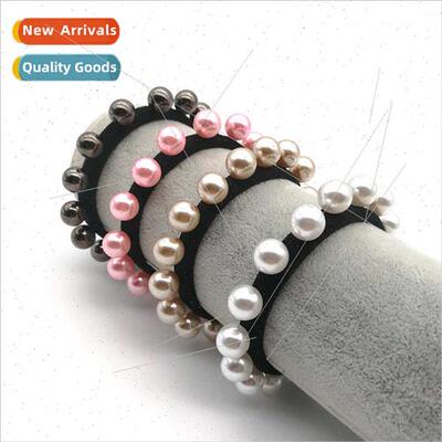 Korea fashion rivets beads seamless multi-pearl hair bsimple