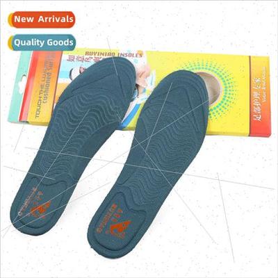 Sports insoles women breathable sweat shock absorption footb