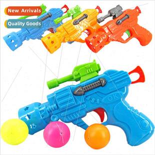 Stall toy gun bouncing ping pong ball creative novelty baby