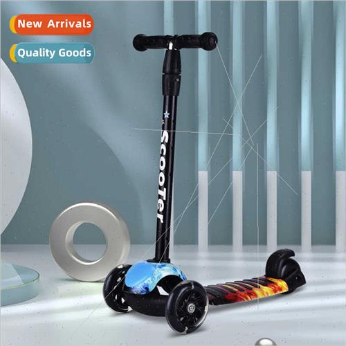 Toddler 1-3-6 years old baby scooter Anti-side-over kid thre