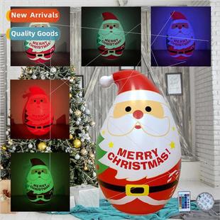 light tumbler remote Claus control Santa LED inflatable