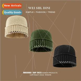 cap bucket fall wool cold knted warm winter women Hat