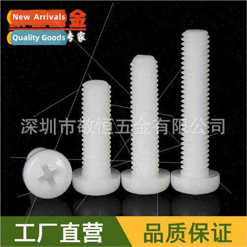 PA66 round head Phillips nylon screws Electronic pan head ny