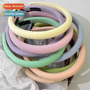 Cream hair bands wash face hair card girl sweet whening high