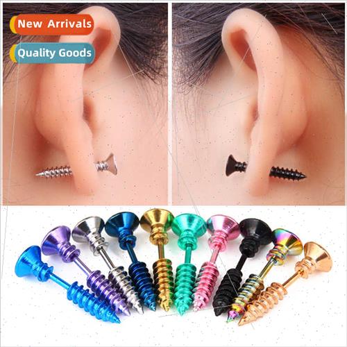 Non-allergenic tanium piercing earrings Halloween jewellery