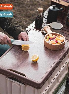 Wooden d Storage Box Outdoor Camping Multifunctional Collaps