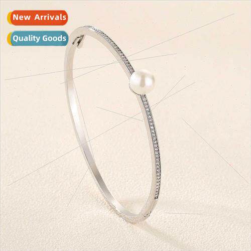 Copper plating exquise simple bracelet classic half circle f