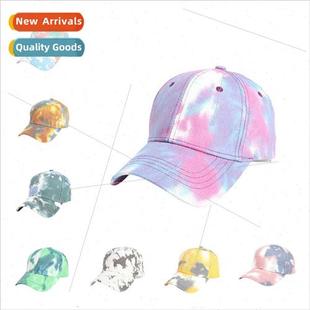 cap men tie hat sun fashion baseball colourful dye new 2021