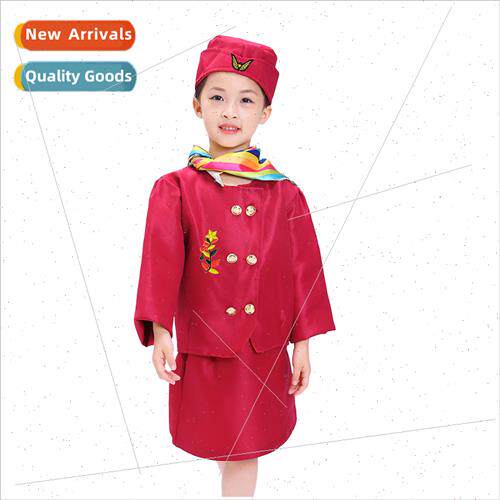 June 1 children stewardess costumes cosplay captain uni适用m