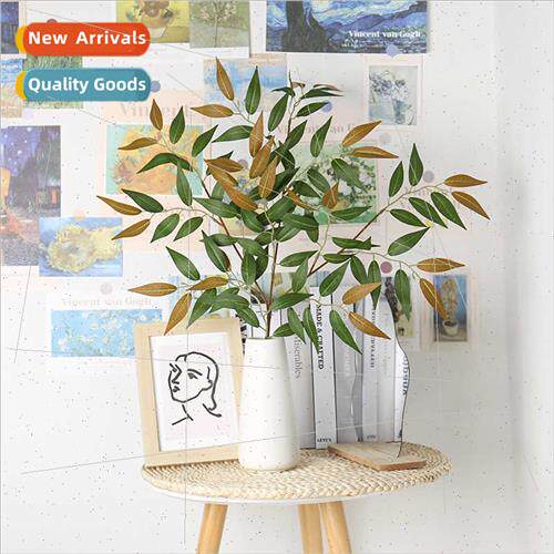 New fake leaves artificial dragonfly leaves simple table flo