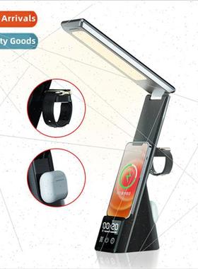 Multifunctional wireless charging desk lamp creative eye lam