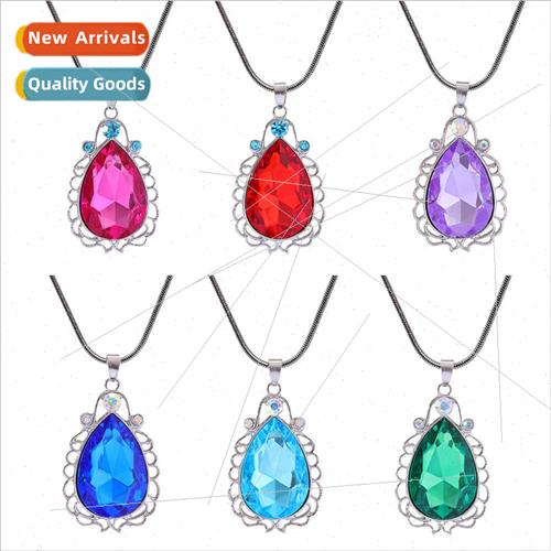 Europe new Sophia magic gemstone necklace princess amulet ch
