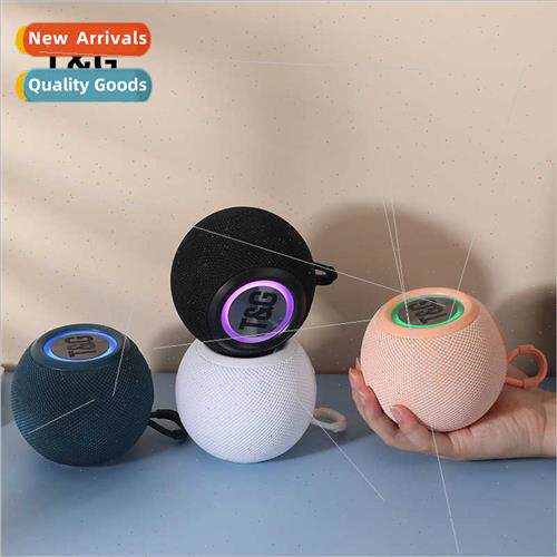 TG337 bluetooth speaker wireless colorful lights cloth plug