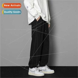 fall men spring pants three Sweatpants dimensional casual