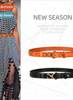 Women Belt Waistcoat Dress Korean Women Decorative Belt  Pun