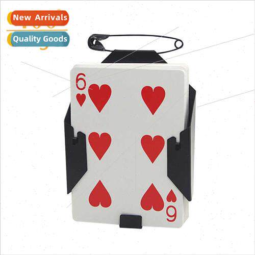 Empty hand out card clip (not including playing cards) magic