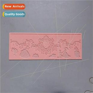 DIY Lace 255 cookie pastr Ice licone cake Chocolate 377 cube