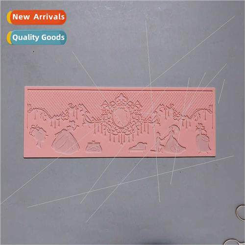 licone Lace 377-255 Chocolate DIY cake Ice cube cookie pastr