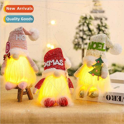 New Christmas Decoration Gnome Doll Nordic Forest wh ghts Be