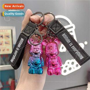 Violent bear cute doll key chain creative car key pendant ba