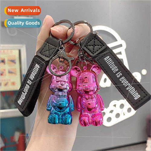 Violent bear cute doll key chain creative car key pendant ba