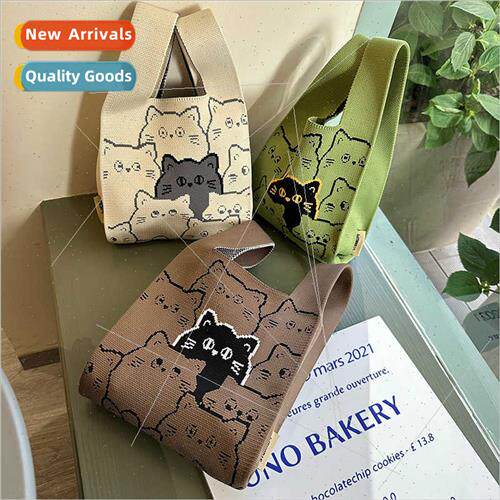 Cute kty knted undershirt handbag cartoon convenient vest ha