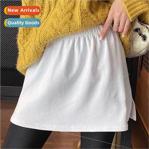 Sweatshirt bottoming gods fart curtain hem spring autumn hal