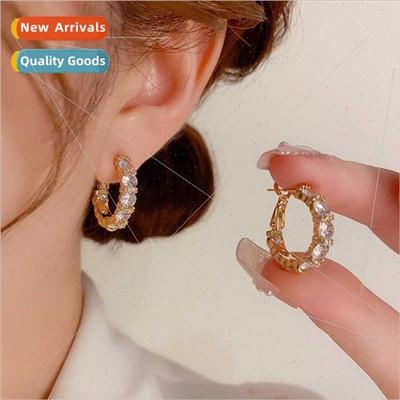 mple Fashion Super Shiny Zirconia Earrings Women Premium Fee