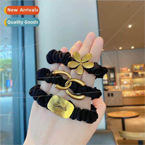 mple metal hair band new tie hair leather band head rope hai