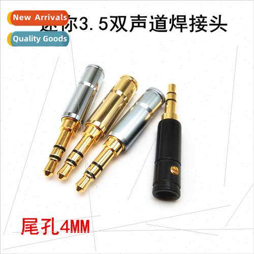Mini Copper Gold-plated 3.5 Header Audio Plug 3.5 Soldering
