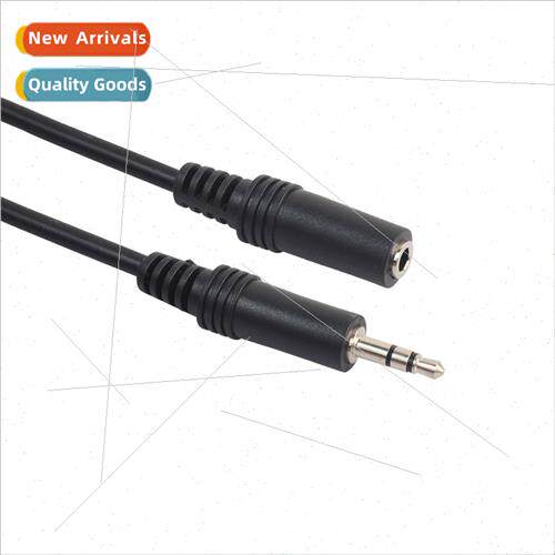 Black Injection Molded All Copper Stereo 3.5mm Male to Femal