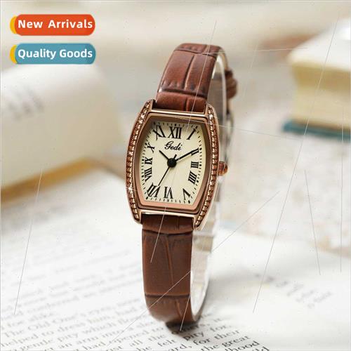 New retro Roman scale tonneau disk senior sense bamboo grain