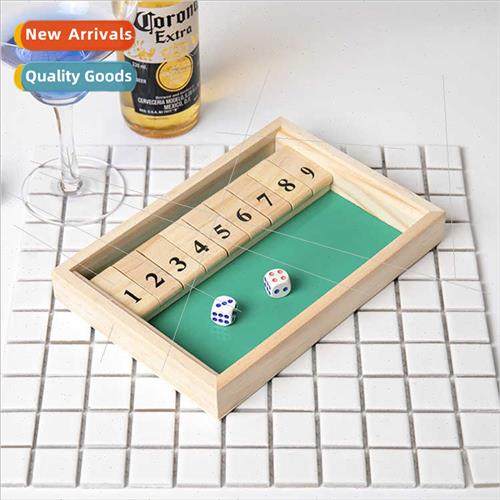 Wooden two-person digal flop drinking game props entertainme