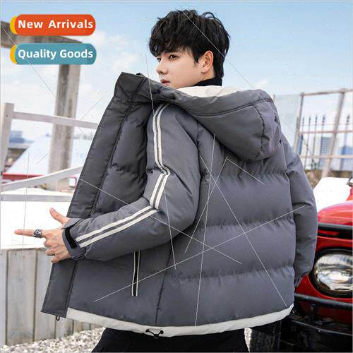 22 new cotton jacket men padded thickened two bar cotton jac