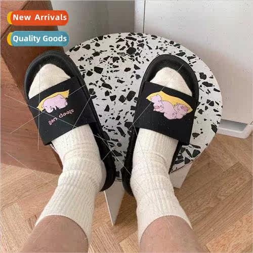 Korean  fashion ins tide new sandals slippers couple indoor