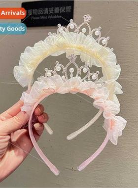 Princess girls hair bands Xianmei crown headdress girls birt