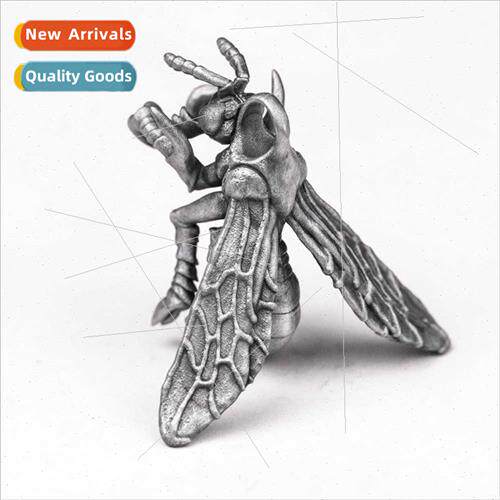 Bumblebee Pendant Men  Tanium Necklace Punk Hip Hop Accessor