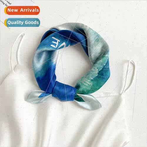 2022 Spring Autumn new Korean  oil painting mulberry silk sm