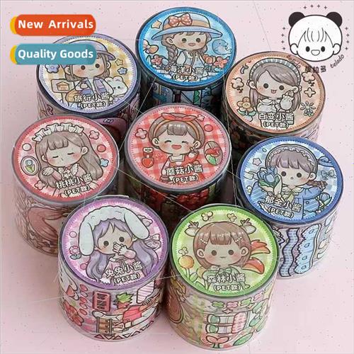 Rabb small sauce PET tape girl heart Dodo sauce wear DIY wat