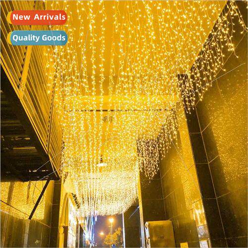 Led ice bar light project  low voltage 24V curtain lights fu