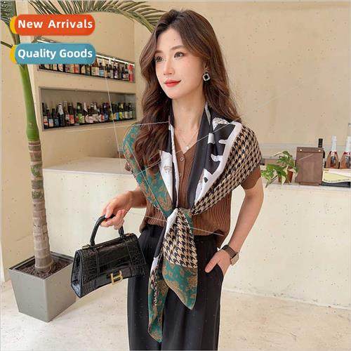 Large silk scarf female spring summer new travel travel suns