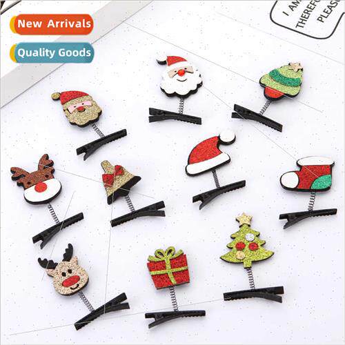 Japan Korea cute Christmas hair clips cute moose photo photo