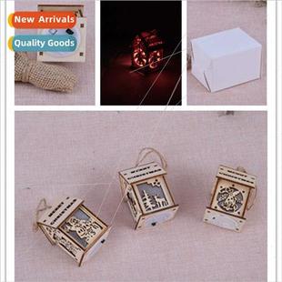 log cabin snow Christmas hotel glowing house bar decorations