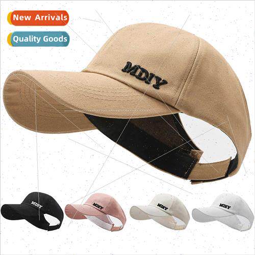 Baseball cap children  summer can tie high ponytail hollow t